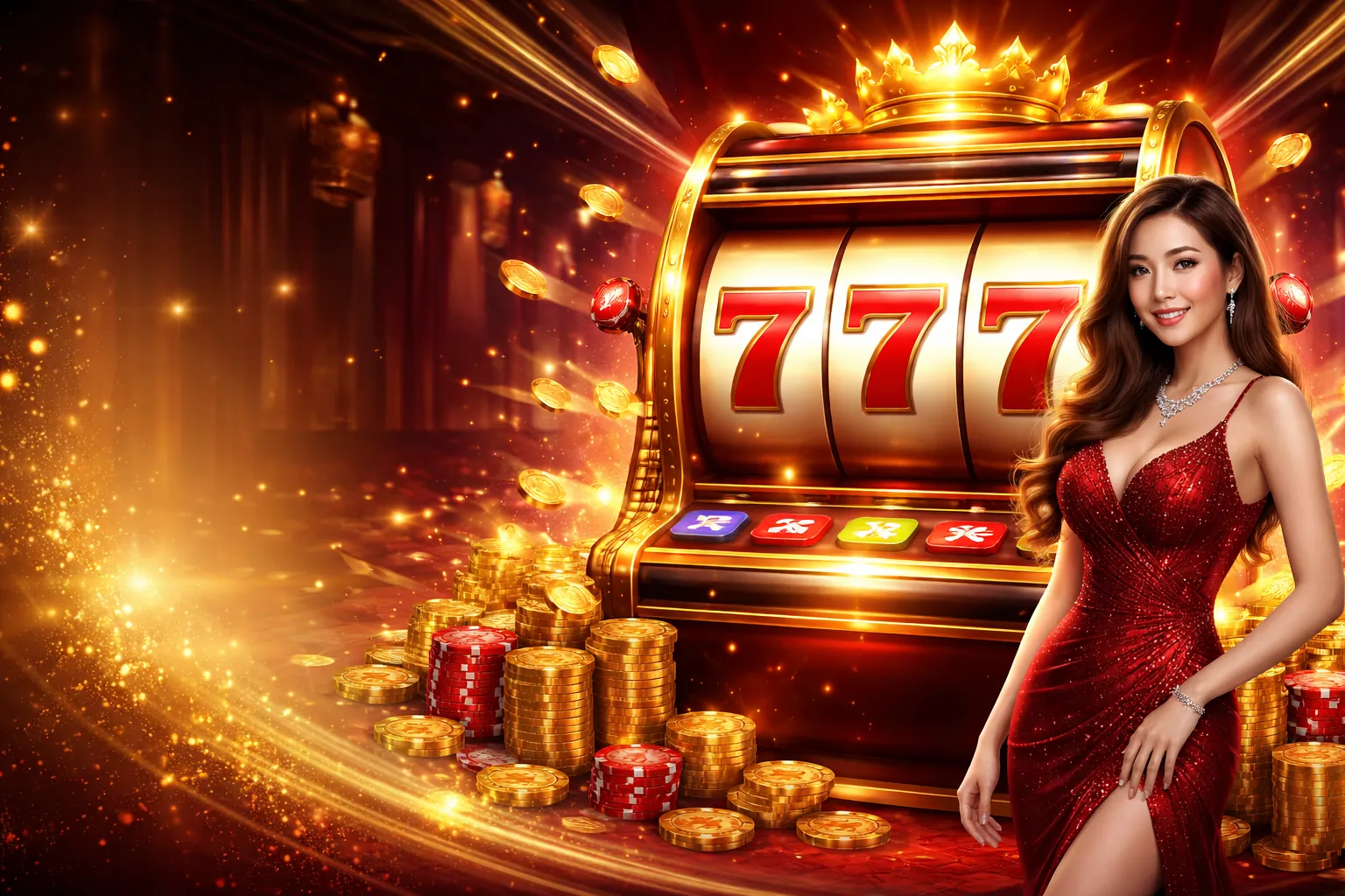 Hình ảnh chính trò chơi Slot tại 88kim website chính thức với hiệu ứng jackpot